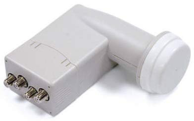 LNB Quatro Antennen Offset (F=0,3dB)