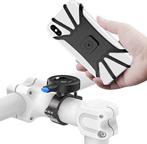 Cozycase Support Téléphone Vélo Moto, Idéal pour VTT Vélo de Route, Compatible avec iPhone SE 3 (2022)/ iPhone SE 2020,iPhone 11 Pro Max/11 Pro,iPhone 11 Convient à Tous Les téléphones de 4,7 à 6,5