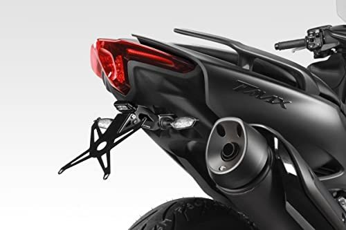TMAX 560 2020/21 - Kit Kennzeichenhalter International (R-0935X) - Einstellbare Nummernschild Halter - inkl. LED und Hardware-Bolzen - Motorradzubehör De Pretto Moto (DPM Race) - 100% Made in Italy