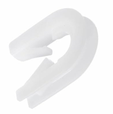 sparefixd Tür-Kabelscharnierabdeckung, Lagerclip für Bosch Geschirrspüler 00165296