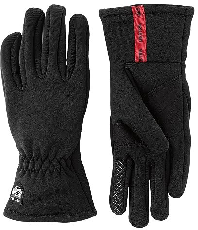 Hestra Kinder Touch Point Fleece Handschuhe, Black, EU 7