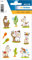 HERMA 15647 Aufkleber Lama klein, 30 Stück, Tiere Sticker mit lustigen Alpaka Kaktus Motiv, Kinder Etiketten für Fotoalbum Tagebuch Poesiealbum Scrapbooking Geburtstag Dekoration Briefe DIY Basteln
