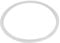 Sealing Ring for Pressure Cooker, Universal Silicone Gasket Seal Ring Replacement Clear InstaPot Sealing O-Ring Accessories, Fast Pressure Cooker Accessories for Home Kitchen Instant(Diameter 24CM)