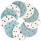 Exzenterschleifer Schleifpapier 100 STÜCKE Schleifpapier 150mm Klett 40/60/80/120/180/240/320/400/600/800 Gemischte Körnung Sortiertes Schleifpapier für Exzenterschleifer(6 Inch)