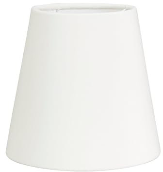 PR Home of Scandinavia Queen Lamp shade Velvet White 12cm