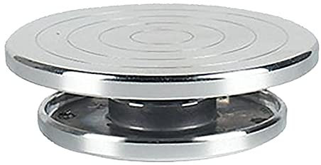 LOVIVER Sculpting Wheel Clay Banding Turntable Pottery Stand 20cm, 11cm
