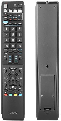 GA857WJSA Telecomando Compatibile Con Sharp TV LC-40LE810E LC-40LE820E LC-46LE810E LC-46LE811E LC-46LE820E LC-52LE820E Sostituzione Controllore