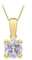 Amazon Essentials Halskette mit Anhänger aus 9-karätigem Gold, Geburtsstein für Juni (ehemals Amazon Collection)