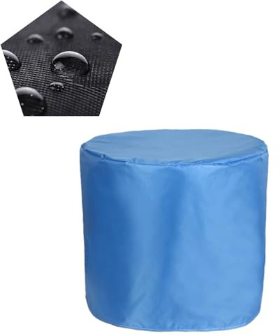 Wasserdicht Abdeckhaube für Gartenmöbel Rund 120x70cm, 420D Oxford Gewebe Schutzhülle, Gartenmöbel Abdeckung Tisch, Gewebe Wasserdicht Abdeckhaube für Gartentische Terrassenmöbel