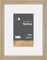 nielsen Bilderrahmen mit Passepartout, 15 x 20 cm, Holz, Eiche, Fotorahmen zum Auftstellen und Aufhängen im Hoch- & Querformat, Echtglas, Skava