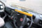 Milenco Commercial Car Steering Wheel Lock Yellow High Visibility Car Van Anti Theft Metal Wheel Lock with 4Tress Non Slip Car Dash Mat (4T-ML-0512)