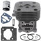 Hujago 588098201 Kit piston cylindre 34 mm pour souffleur de feuilles Husqvarna 525BX 588 09 82-01