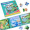 Kinderpuzzle Magnet,75-Teilige Puzzle Beschäftigung,Magnete Puzzle Buchen für Kinder,Waldtiere Puzzle für Kinder Puzzle ab 5,Reisespiele Kinder ab 3 5 Lernmagnet-Geschenk für den Roadtrip Flugzeug