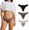 SHARICCA Perioden Unterwäsche Periodenunterschwäsche String Tanga Perioden Tanga Starke Blutung Damen Menstruation Unterwäsche Brazilian (Mehrfarbig-3P09, M)