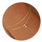 TINGN Gold Schmuck Damen - Gold Initialen Armband Damen Layered Armband mit Buchstaben I Armbänder Personalisiert Charm Armband Monogramm Armband Damen Modeschmuck für Frauen Mädchen Schmuck Geschenke