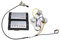 Faisceau De Câblage De Guitare Kit De Guitare Électrique Avec Housse Dorée Et Harnais De Câbles Pour Micro Humbucker(Black)