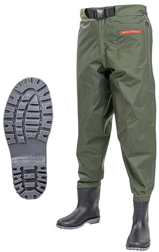 Pantaloni Da Pescatore In Vita, Waders Pesca, Stivali Da Pesca Impermeabili All'Aperto Con Stivali, Scarpe Da Pesca Per Uomo E Donna, Per Pesca A Mosca, Caccia Alle Anatre, Kayak,C-42