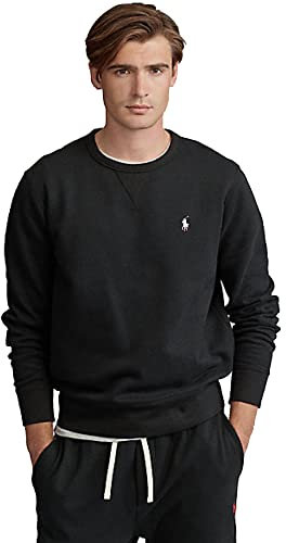 Ralph Lauren Sweat RL en peluche pour homme, Noir , XL