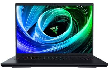 Razer Blade 18 (2025) - 18 Zoll Gaming-Laptop - NVIDIA GeForce RTX 5090 - Intel Core Ultra 9 275HX - 18 Dual Display UHD+ 240Hz - FHD+ 440Hz - 64GB DDR5-4TB SSD - QWERTZ DE-Layout | Schwarz