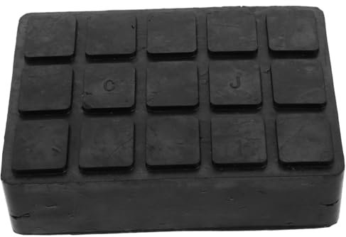 PRETYZOOM Gummiblock Wagenheberauflage Gummiauflage des Wagenhebers Gummi-hebeblöcke Jack-pad Buchsenblock Hebepads Für Den Automatischen Wagenheber Hebebühnen Für Autos Hebepolster Black