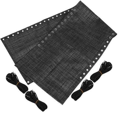 ULTECHNOVO Ersatzstoff für Liegestühle Austausch eines Balkonstuhls Zubehör für Campingstühle Gartenstuhl Ersatzstoff Strandkorb Stoff ersetzen Lounge-Reparaturset Grey
