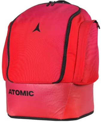 Atomic REDSTER Heated Boot Pack 230V I Beheizbare Skischuhtasche mit Helmfach & Temperaturregler I Wasserabweisender Skischuh-Rucksack mit Bodenmatte I Skitasche inkl. Auto-Stecker