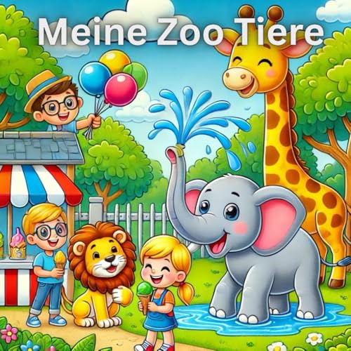 Meine Zoo Tiere: Mein Zoo Abenteuer mit 56 tollen Ausmalbildern für Mädchen und Jungs jedes Alters.