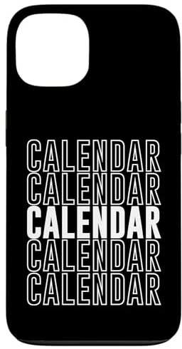 Calendar Case for iPhone 13