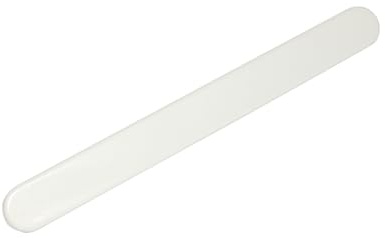 Ironmongery Solutions® Blenheim Exterior Door Blank Plate – Heavy-Duty Security Backplate for Replacement & Repair, Durable Weather-Resistant Construction (White)