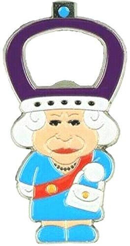 Queen Elizabeth Bottle Opener Fridge Magnet Royal Souvenir UK GB London Novelty