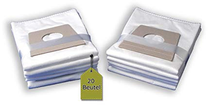 20 Staubsaugerbeutel kompatibel mit PRIVILEG 068 976, 20 Staubbeutel + 4 Mikro-Filter, kompatibel mit Staubsaugerbeutel Swirl S60