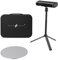 3DMakerpro Magic Swift Plus 3D Scanner 0,1 mm Genauigkeit und 0,25 mm Auflösung, großer Scanbereich und 10 FPS Scangeschwindigkeit mit tragbarer Tragetasche - Monochrome Premium Kit
