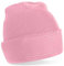 Beechfield B445 Patch Beanie, Dusky pink, XS-XL