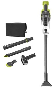 RYOBI Pack Aspirateur à Main - RHV18F-0-18V One Plus - sans Batterie ni Chargeur - Tube et Embout Balai - Kit 6 Accessoires Nettoyage Automobile
