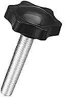 MACHSWON Clamping Screw Knob for Lathe Machine Mechanical Equipment Instrument and Apparatus Industry Equipment Plum Hex Shaped Grips Star Knob M8*40 1pcs