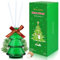 Scent-Hi Reed Diffuser, Cedar Wood Reed Diffuser, Christmas Reed Diffuser Set, Reed Diffuser for Home, Home Fragrance Set for Bedroom, Bathroom Office Home Décor 3.5 FL.OZ
