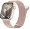 Oumida Bracelet Compatible avec Apple Watch 38mm 40mm 41mm, Métal Bracelets en Acier Inoxydable avec Aimant pour iWatch Series 9 8 7 6 5 4 3 2 1/SE, Rose