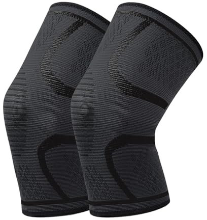 SONGQEE Knee Brace Support for Meniscus Tear, Compression Knee Sleeve Support for Men Women, KneePads Guards for Pain Relief, Arthritis, ACL, TCL, Sports Protector, Weightlifting, Running, Squats