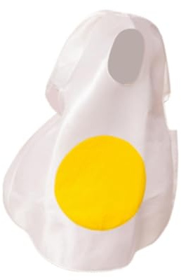 Harilla Halloween Costume Fancy Dress Prop Egg Shaped Costume for Carnival Themed Party