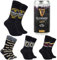 Guinness Herren Socken, Lustige Socken 4er Pack – Geschenke für Männer