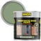 INNOV8 COATINGS COMPOSITE DOOR PAINT - 750 ml - No Primer or Top Coat - Fast Drying - Satin Finish - Hydrangea Green