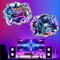 wondever Wandtattoo 2 Stück 3D Gamer Wandaufkleber Gaming Controller Durchbruch Videospiel Wandsticker Wanddeko für Kinderzimmer Jungen Schlafzimmer Spielzimmer