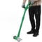 Gecheer Barredora de Hierba eléctrica 140 W Verde,Aspiradora Barredora para el jardín