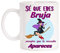 MardeTé Taza Sé Que Eres Bruja Siempre Que te Necesito apareces. Taza Regalo para Amigas con Mucho Amor