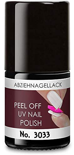 Peel Off - Nagellack zum Abziehen Farbe Black-Red