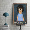 Tina Belcher Poster Lustiges Nizza Butt Poster Bob's Burgers Filmposter Tina Belcher Nice Butt Poster Lustiges Belcher Familie Home Schild Metallschild Poster 20,3 x 30,5 cm