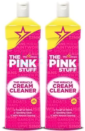 The Pink Stuff Stardrops Miracle Cream Cleaner 500ml PACK OF 2