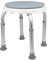 Tabouret de Douche pivotant à 360° -Tabouret de Douche - Hauteur réglable - Antidérapant - en Aluminium - pour Les âges et Les Femmes Enceintes (Chaise de Douche Ronde)