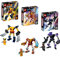 Set: Lego Marvel Super Heroes - Wolverine Mech (76202) + Iron Man Mech (76203) + Black Panther Mech (76204) - 3er Bundle