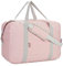 für Damen Reisetasche Handgepäck Easyjet Handgepäck 45x36x20 Handgepäck Tasche für Flugzeug Faltbare Reisetasche Weekender Damen und Herren 30L (Rosa)